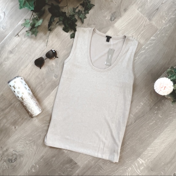 J.Crew Glitter Tank - Picture 1 of 3